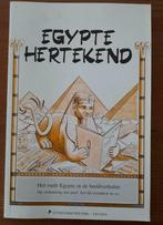 Egypte hertekend - Boek over Egypte in stripverhalen, Ophalen of Verzenden, Zo goed als nieuw