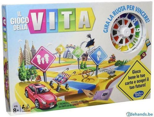Hasbro 04000456 Il Gioco della Vita [italia import], Hobby & Loisirs créatifs, Jeux de société | Autre, Neuf, Enlèvement ou Envoi