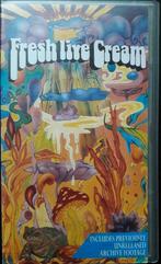 Cream ‎– Fresh Live Cream VHS, Alle leeftijden, Ophalen of Verzenden, Muziek en Concerten