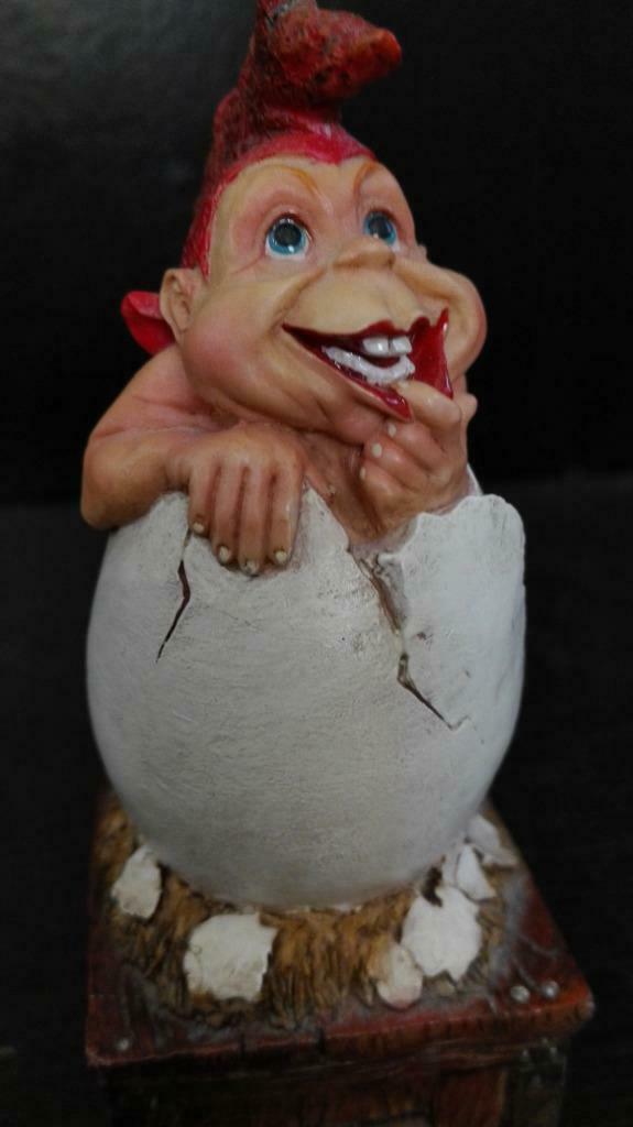 Deze gekke leg Laaf tovert zeker een glimlach op je gezicht, Antiek en Kunst, Kunst | Beelden en Houtsnijwerken, Ophalen of Verzenden