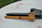 §  pipe en bois decor peint sur foyer, Ophalen of Verzenden, Gebruikt, Overige typen