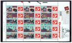 2001- tintin 15 timbres, Nieuw, Ophalen of Verzenden, Plaatje, Poster of Sticker, Kuifje
