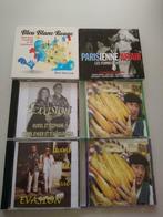 10 CD's Franse uitvoerders, Comme neuf, Enlèvement ou Envoi