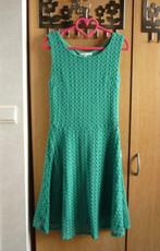 Turquoise groene gehaakte gevoerde jurk kleed van Lola&Liza, Taille 38/40 (M), Enlèvement ou Envoi