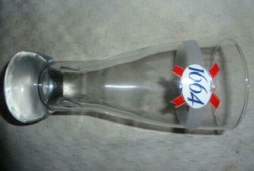 #C bier glas 1664 KRONENBOURG 0,25L, Verzamelen, Glas en Drinkglazen, Nieuw, Bierglas, Ophalen of Verzenden