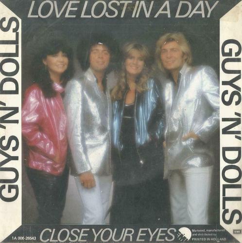 Guys ‘n’ Dolls – Love lost in a day - Single, CD & DVD, Vinyles Singles, Single, Pop, 7 pouces, Enlèvement ou Envoi