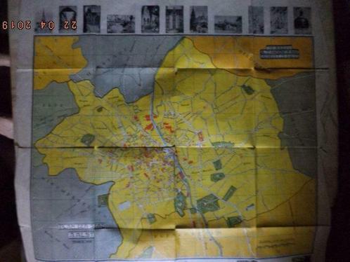 Stadsplan Aalst: ''Plan der Stad Aalst'', Alb. Coppens., Livres, Atlas & Cartes géographiques, Utilisé, Enlèvement ou Envoi