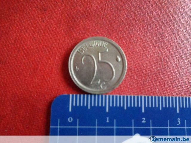 Pièces de monnaies. "BELGIQUE".25 centimes,Baudouin Ier., Timbres & Monnaies, Monnaies | Europe | Monnaies euro, Enlèvement ou Envoi