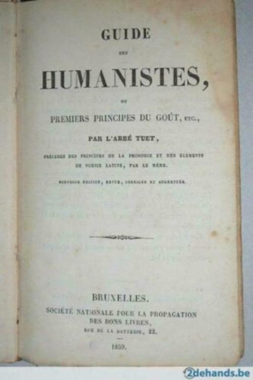 Guide des humanistes, ou Premiers principes du goût, ..., Antiek en Kunst, Antiek | Boeken en Manuscripten, Verzenden