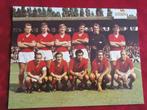 Grande carte postale Football STANDARD LIEGE 1960/7