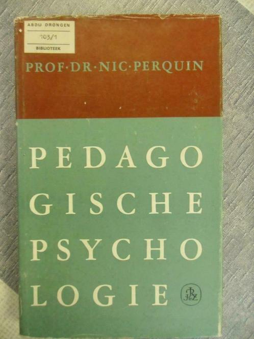 pedagogische psychologie, Livres, Psychologie, Enlèvement ou Envoi