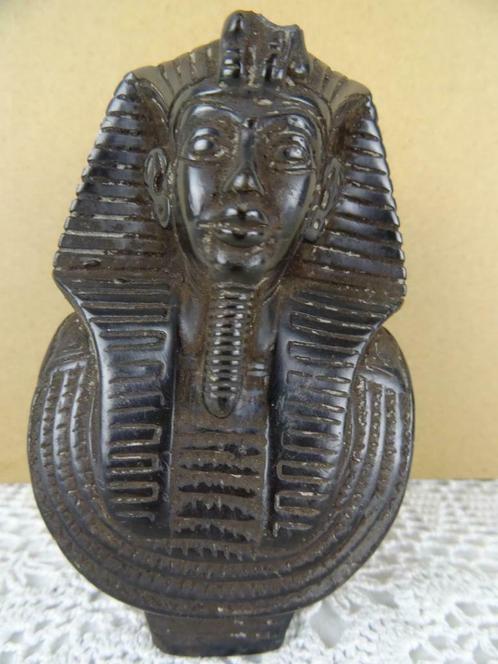 Beeld beeldje Egypte vintage beeldje Farao Egypte ca 1980, Verzamelen, Beelden en Beeldjes, Gebruikt, Overige typen, Ophalen of Verzenden