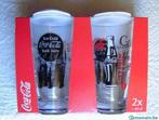 'Coca-Cola' - Set De 2 Verres   (Modèle A), Maison & Meubles, Neuf, Verre ou Verres