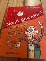 Nooit geweten Readers Digest !, Ophalen of Verzenden, Zo goed als nieuw, Fictie