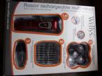 Rasoir rechargeable multi-tetes  WELLYS, Electroménager, Enlèvement ou Envoi, Utilisé, Rasage ou Épilation