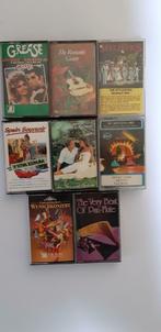 lot van 8 muziekcassettes, Cd's en Dvd's, Cassettebandjes, Verzamelalbums, Voorbespeeld, Met bewaardoos, rek of koffer, Verzenden