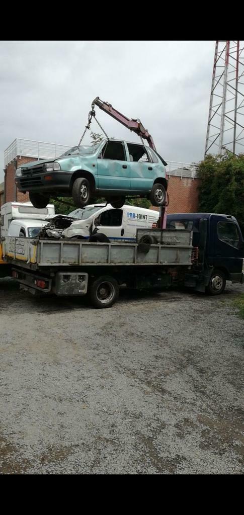 Enlevement épave et feraille, gratuit , 0491/103.103, Auto's, Bestelwagens en Lichte vracht, Bedrijf, Ophalen