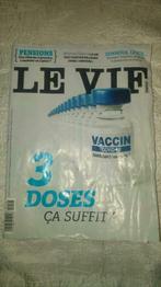 Revue Le Vif 3 doses 2-8 decembre 2021, Livres, Journaux & Revues, Utilisé, Enlèvement ou Envoi