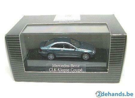 1:87 Wiking Mercedes Benz CLK Coupe grijsblauw, Hobby & Loisirs créatifs, Modélisme | Voitures & Véhicules, Neuf, Voiture, Enlèvement ou Envoi