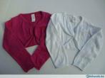 Roze en witte bolero (maat 86), Kinderen en Baby's, Ophalen of Verzenden, Gebruikt, Meisje, Truitje of Vestje