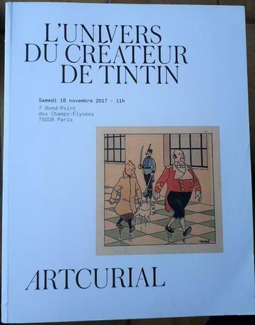Catalogue - Arctcurial Paris - Herge - Nov 2017