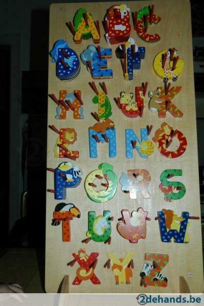 houten letter (alfabet), Kinderen en Baby's, Kinderkamer | Inrichting en Decoratie, Nieuw, Ophalen of Verzenden