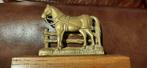 Vintage Brieven Houder met paard, Antiek en Kunst, Antiek | Brons en Koper, Ophalen of Verzenden