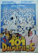 Affiche "Les 101 Dalmatiens" - Disney, Collections, Comme neuf, Cinéma et TV, Enlèvement ou Envoi, Rectangulaire vertical