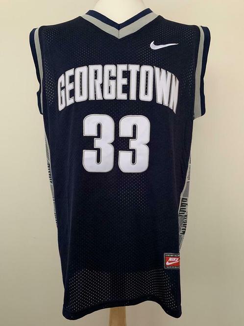 Georgetown Patrick Ewing NBA USA vintage basketball shirt, Sports & Fitness, Basket, Utilisé, Vêtements