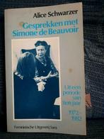 Gesprekken met Simone de Beauvoir Alice Schwarzer 1972-1982, Boeken, Gelezen, Maatschappij en Samenleving, Ophalen of Verzenden