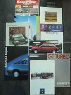 brochures Renault 1984-1995, Livres, Utilisé, Enlèvement ou Envoi, Renault