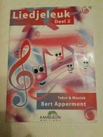Liedjeleuk Deel 2 - Tekst & Muziek Bert Appermont - notenlee, Boeken, Gelezen, Ophalen of Verzenden, Berr Appermont, Overige onderwerpen