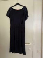 Donkerblauw cocktailkleed, Kleding | Dames, Maat 42/44 (L), Nieuw, Knielengte, Verzenden