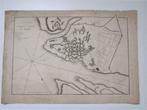 gravure 'plan of St. Philip's castle', Mahon, Minorca, Antiek en Kunst, Ophalen of Verzenden