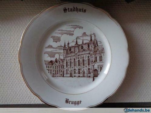 6 unieke borden Magvam porselein van Brugge te Ieper, Antiquités & Art, Antiquités | Porcelaine