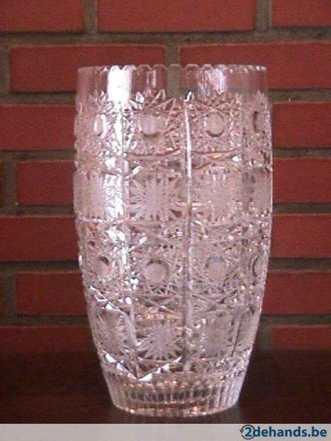 Antieke kristallen vaas, Antiek en Kunst, Antiek | Glaswerk en Kristal