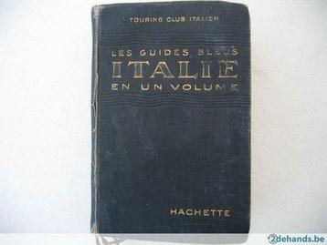 Les Guides Bleus L'Italie en un volume par L.V. Bertarelli, Livres, Enlèvement ou Envoi, Utilisé