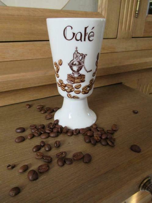 mok Irish coffee-tas-beker-porselein-Irish coffee-vintage, Antiquités & Art, Antiquités | Services (vaisselle) pièces, Enlèvement ou Envoi