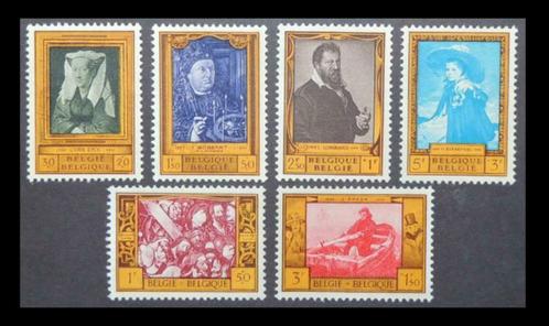 Postzegels 1076/81 Culturele uitgifte Bekende schilderijen, Postzegels en Munten, Postzegels | Europa | België, Frankeerzegel