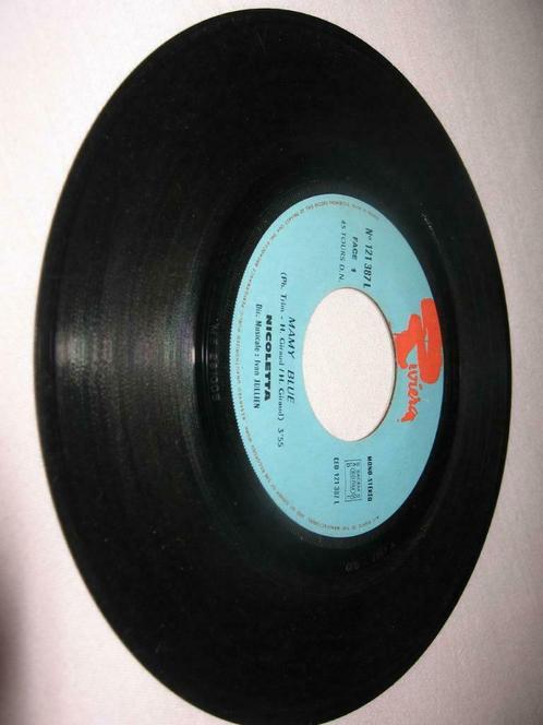 Vinyl 45' Nicoletta : Mamy Blue et Visage. Sans pochette.  E, CD & DVD, Vinyles Singles, Single, Pop, 7 pouces, Enlèvement ou Envoi