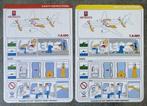 Safety cards Air Malta A320 / 737-200 / 737-300, Verzamelen, Luchtvaart en Vliegtuigspotten, Overige typen, Ophalen of Verzenden