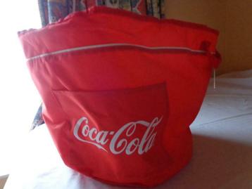 2 Coca-cola koeltassen, Enlèvement, Comme neuf, Sac isotherme, Élément de refroidissement
