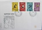 FIRST DAY COVER-LIECHTENSTEIN-OLYMPISCHE SPELEN SAPPORO 1972, Postzegels en Munten, Postzegels | Thematische zegels, Ophalen of Verzenden