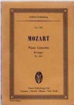 Mozart nr. 796, Edition Eulenburg, Artiste, Utilisé, Enlèvement ou Envoi