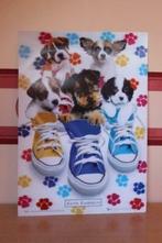 Poster en 3D chiots (photo de Keith Kimberlin), Collections, Enlèvement ou Envoi, A1 jusqu'à A3, Animal et Nature, Utilisé