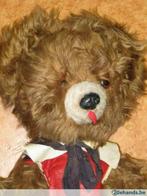 Oude beer Vintage, Verzamelen, Beren en Cherished Teddies, Ophalen of Verzenden, Gebruikt, Stoffen beer, Overige merken