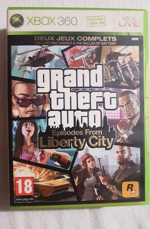 Grand Theft Auto Episodes From Liberty City, Consoles de jeu & Jeux vidéo, Jeux | Xbox 360, Comme neuf, Enlèvement ou Envoi