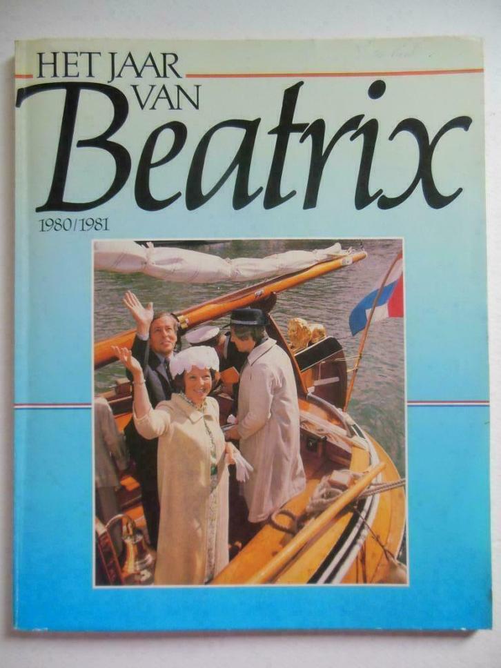 Het jaar van Beatrix 1980/1981, Verzamelen, Koningshuis en Royalty, Gebruikt, Tijdschrift of Boek, Ophalen of Verzenden