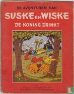 Suske en Wiske 4 De Koning drinkt - 2e druk 1950 red, staat, Boeken, Eén stripboek, Ophalen of Verzenden, Gelezen