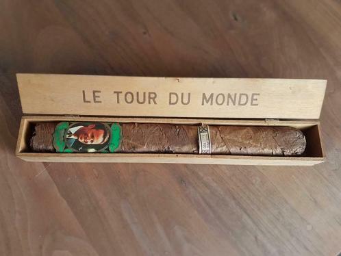 Cigaar Roi Baudouin "le tour du monde", Collections, Articles de fumeurs, Briquets & Boîtes d'allumettes, Enlèvement ou Envoi